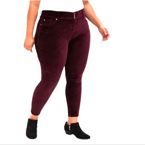 NWT Torrid Stretch High Rise Jeggings Jeans Velvet